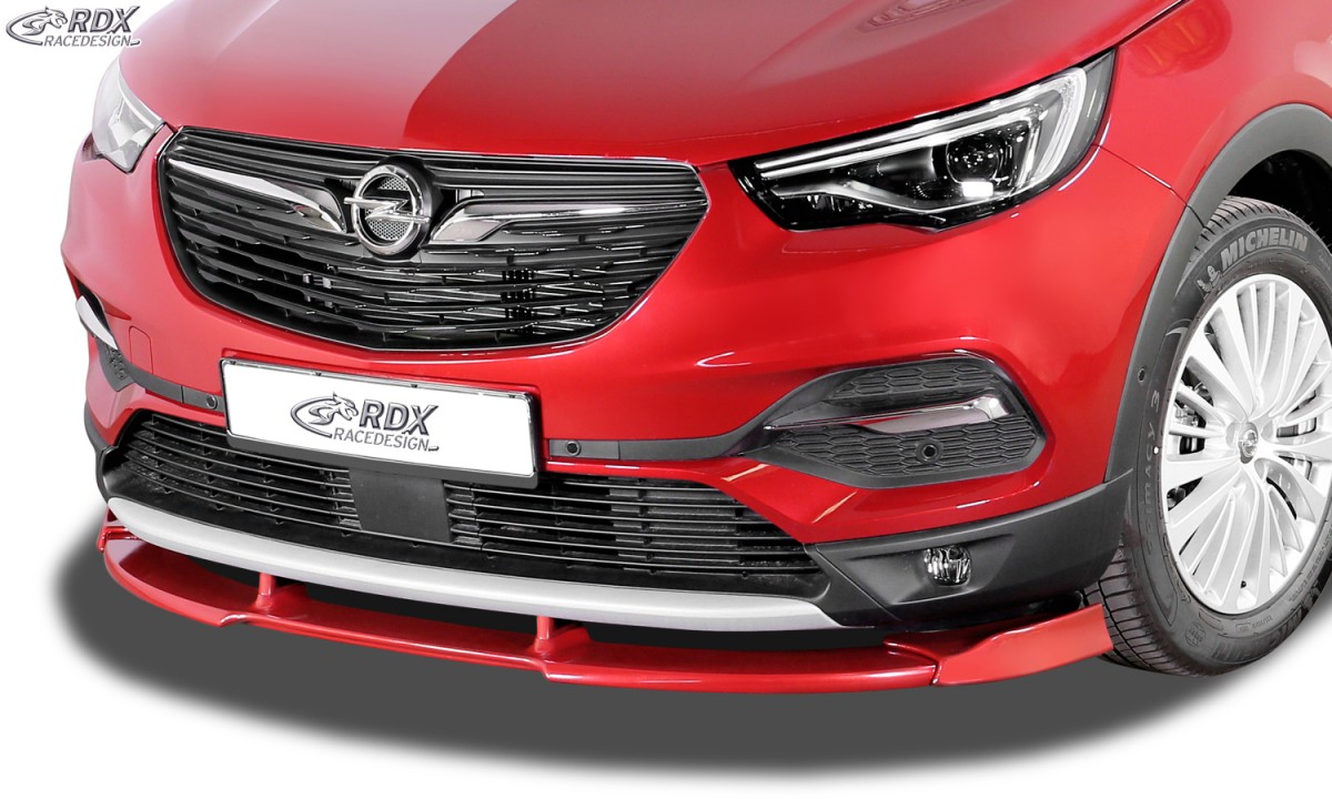 FRONT SPOILER VARIO-X OPEL GRANDLAND X FRONT LIP SPLITTER