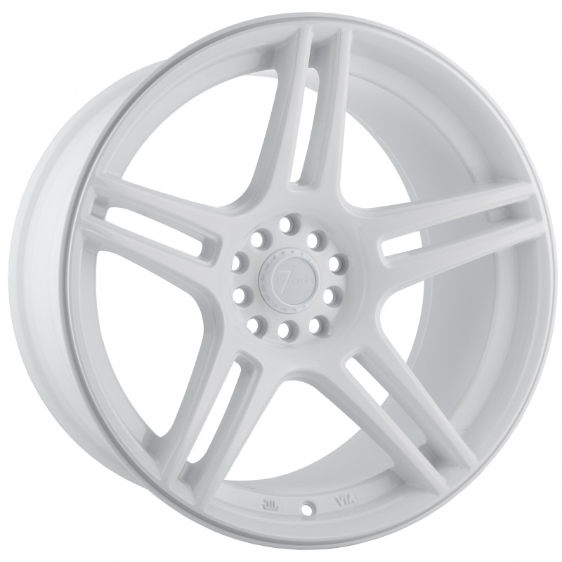 7TWENTY STYLE46 18 INCH 9.5J 5X100/5X112 ET20 GLOSS WHITE