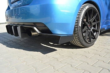 Racing Rear Side Splitters Subaru Impreza WRX STI 2009-2011
