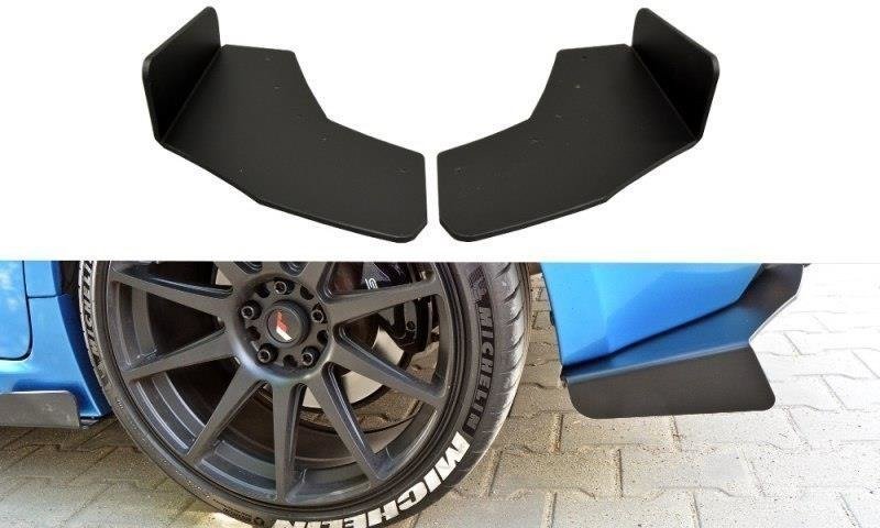 Racing Rear Side Splitters Subaru Impreza WRX STI 2009-2011