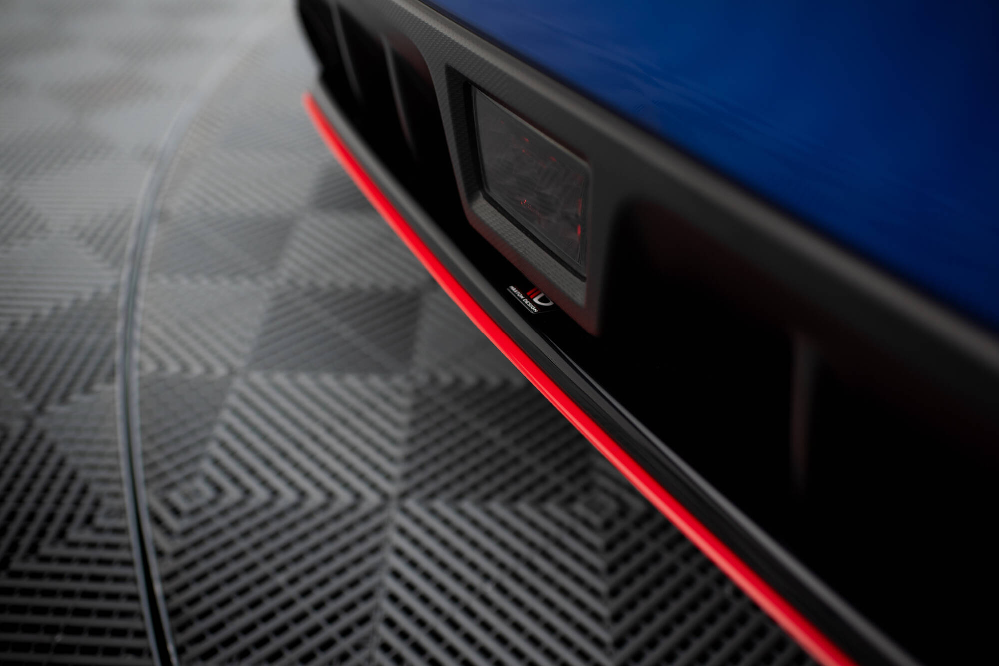Central Rear Splitter V.2 Subaru WRX STI - 5