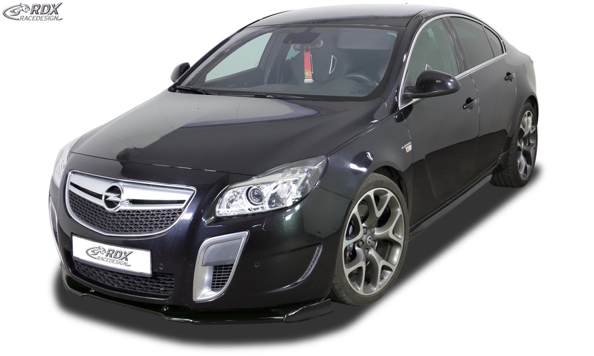 FRONT SPOILER VARIO-X OPEL INSIGNIA OPC (-2013) (FIT FOR OPC AND CARS WITH OPC FRONTBUMPER) FRONT LIP SPLITTER - 2