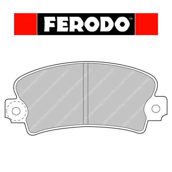 FERODO PADS DS2500 FCP72H RENAULT 5 ALPINE A110/310 AV AR