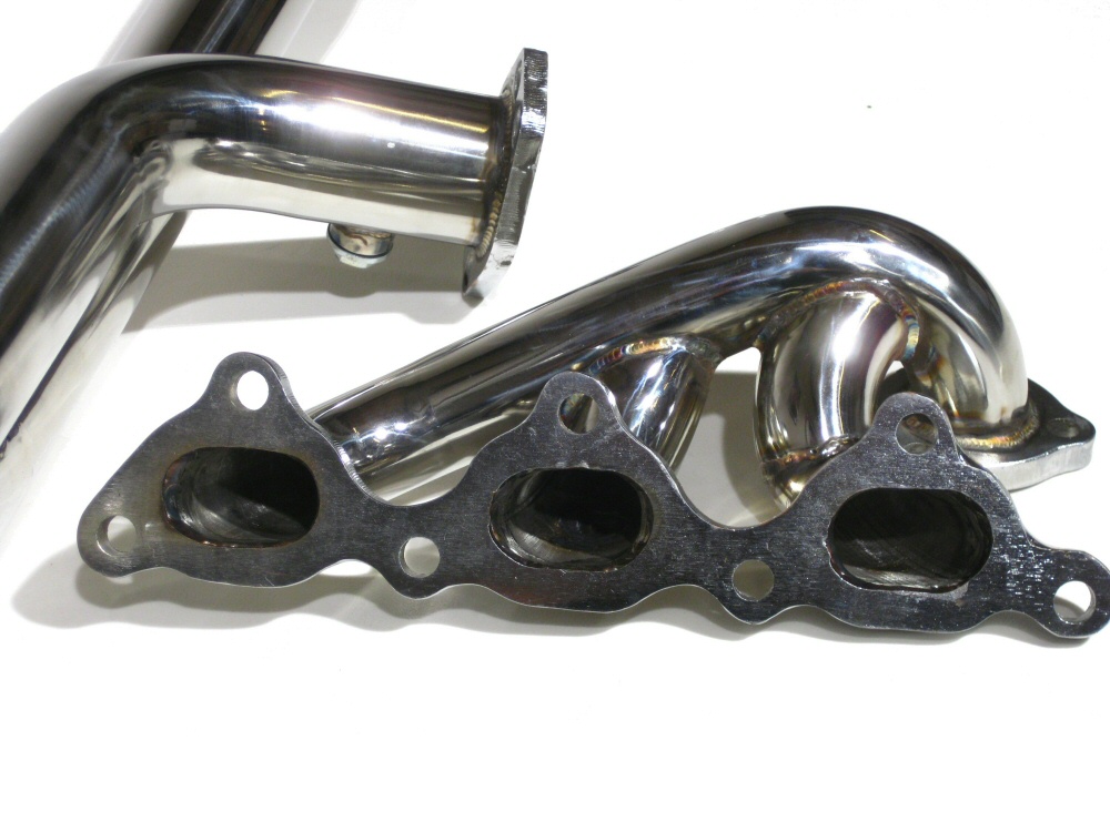 MITSUBISHI 3000GT SOHC NON TURBO STAINLESS HEADER + Y-PIPE - 4