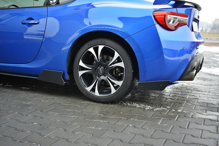 RACING REAR SIDE SPLITTERS SUBARU BRZ FACELIFT - 3