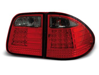 MERCEDES W210 95-03.02 KOMBI RÖD/SMOKE LED BAKLAMPOR
