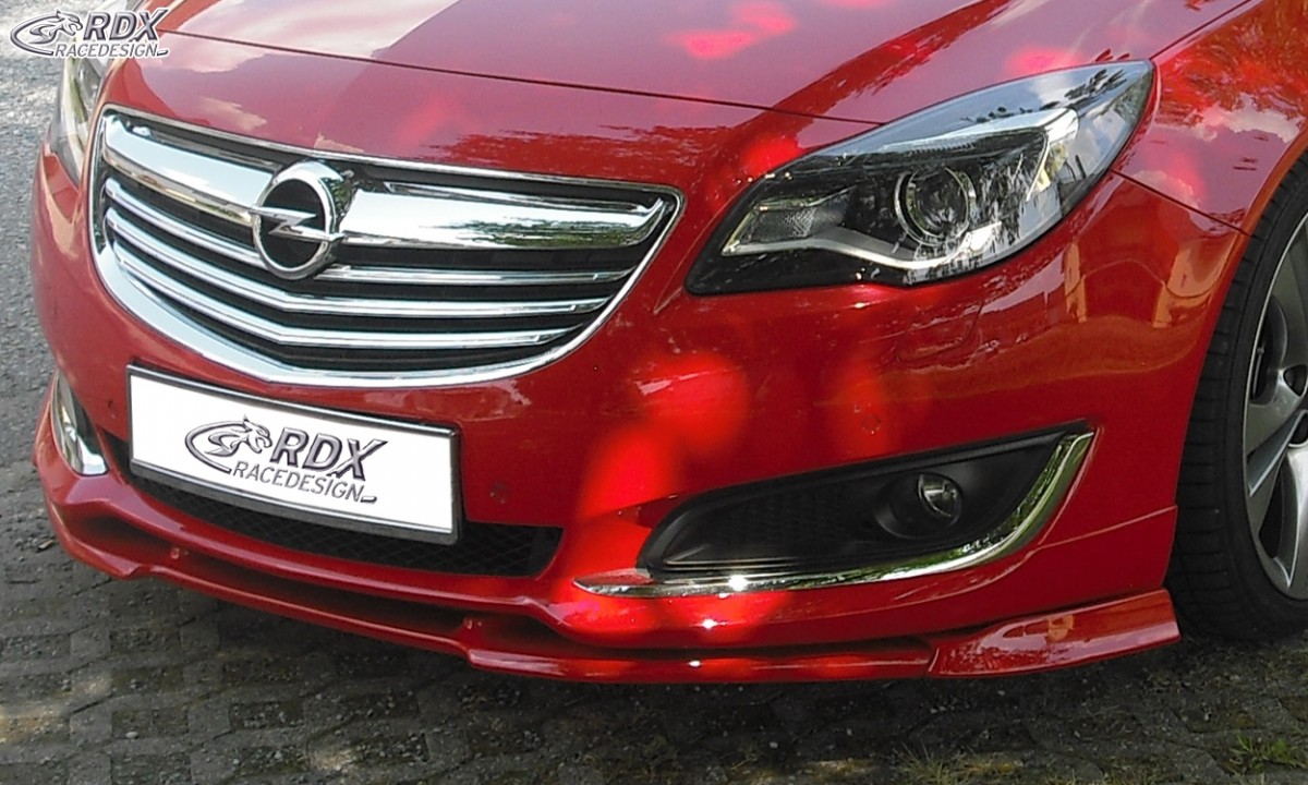 FRONT SPOILER VARIO-X OPEL INSIGNIA OPC-LINE (2013+) (FIT FOR CARS WITH OPC-LINE FRONTLIP) FRONT LIP SPLITTER - 3