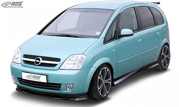 FRÄMRE STÖTFÅNGARE LÄPP VARIO-X OPEL MERIVA A 2003-2006 FRONT LIP SPLITTER