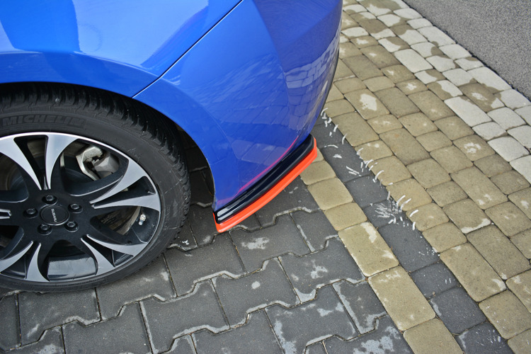 REAR SIDE SPLITTERS V.2 SUBARU BRZ FACELIFT - 2
