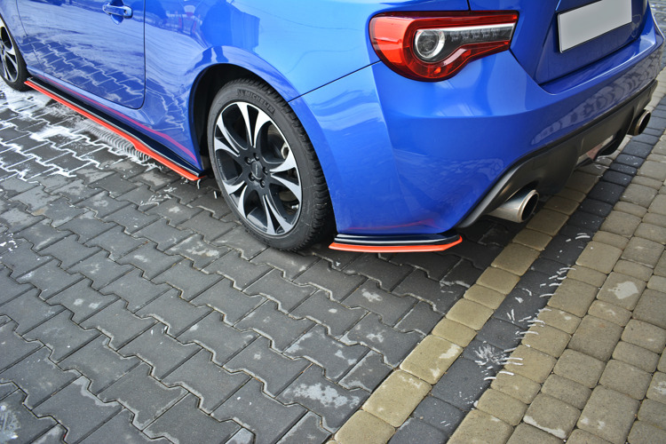 REAR SIDE SPLITTERS V.2 SUBARU BRZ FACELIFT - 3