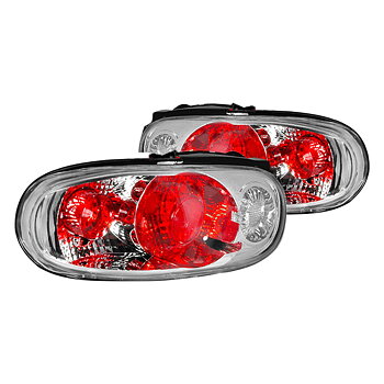 MAZDA MX5 89-97 ALTEZZA STYLE TAIL LIGHTS [CHROME]