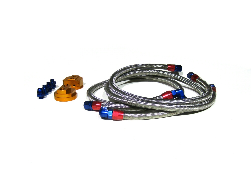 UNIVERSAL OIL FILTER/COOLER RELOCATION KIT (EXCL COOLER)