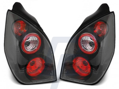 TAILLIGHTS CITROEN C2 11.03-10 BLACK