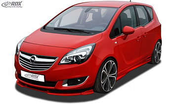 FRÄMRE STÖTFÅNGARE LÄPP VARIO-X OPEL MERIVA B 2013+ FRONT LIP SPLITTER