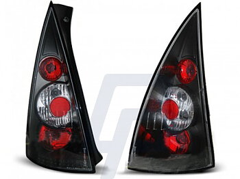 TAILLIGHTS CITROEN C3 03.02-08.05 BLACK