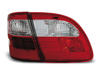 MERCEDES W211 WAGON E-CLASS 02-06 RED WHITE LED TAILLIGHTS