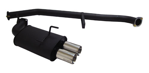 NISSAN S13 89-94 MEGAN RACING TYPE 2 BLACK CATBACK