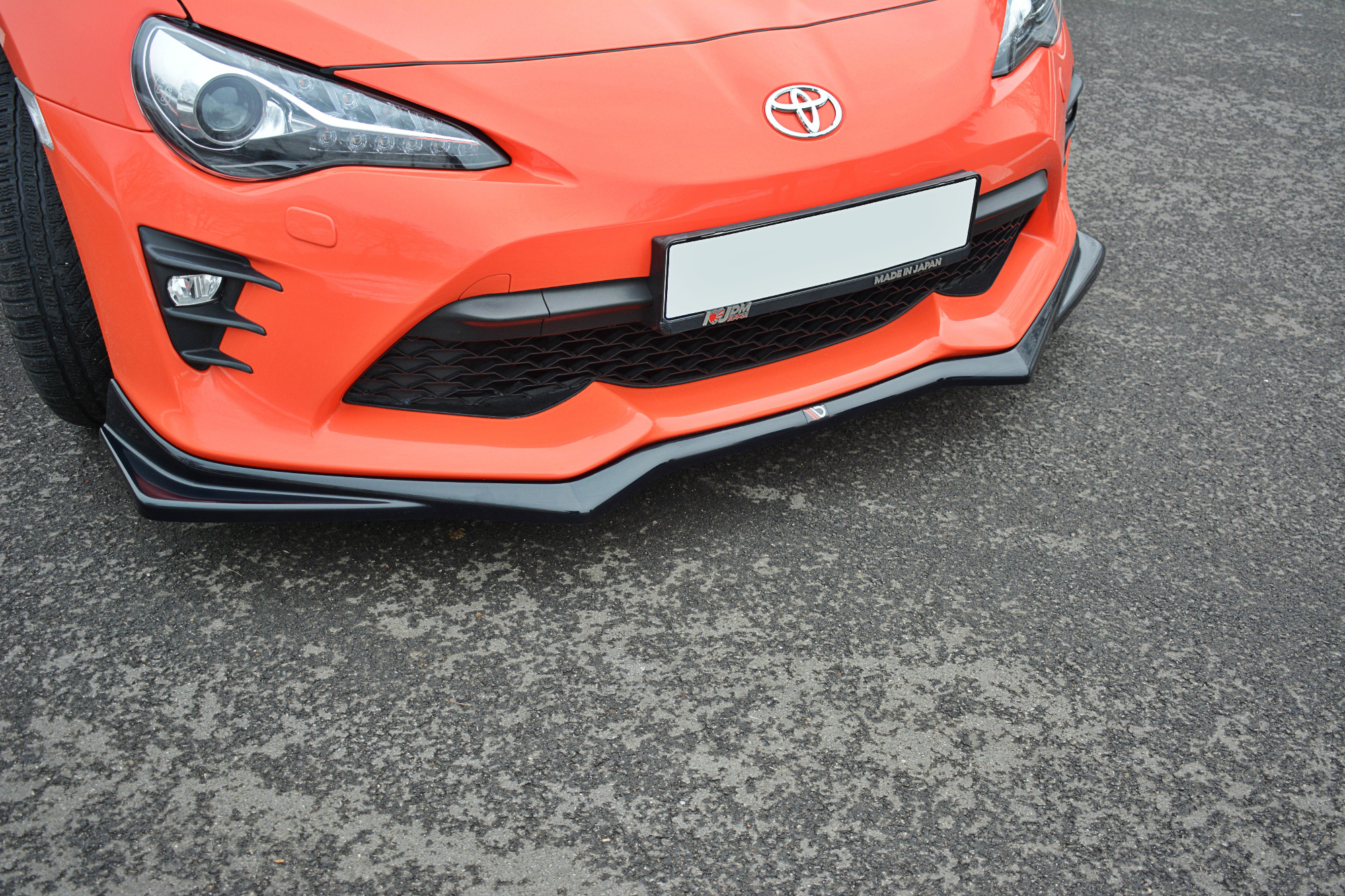 FRONT SPLITTER V.2 TOYOTA GT86 FACELIFT - 3