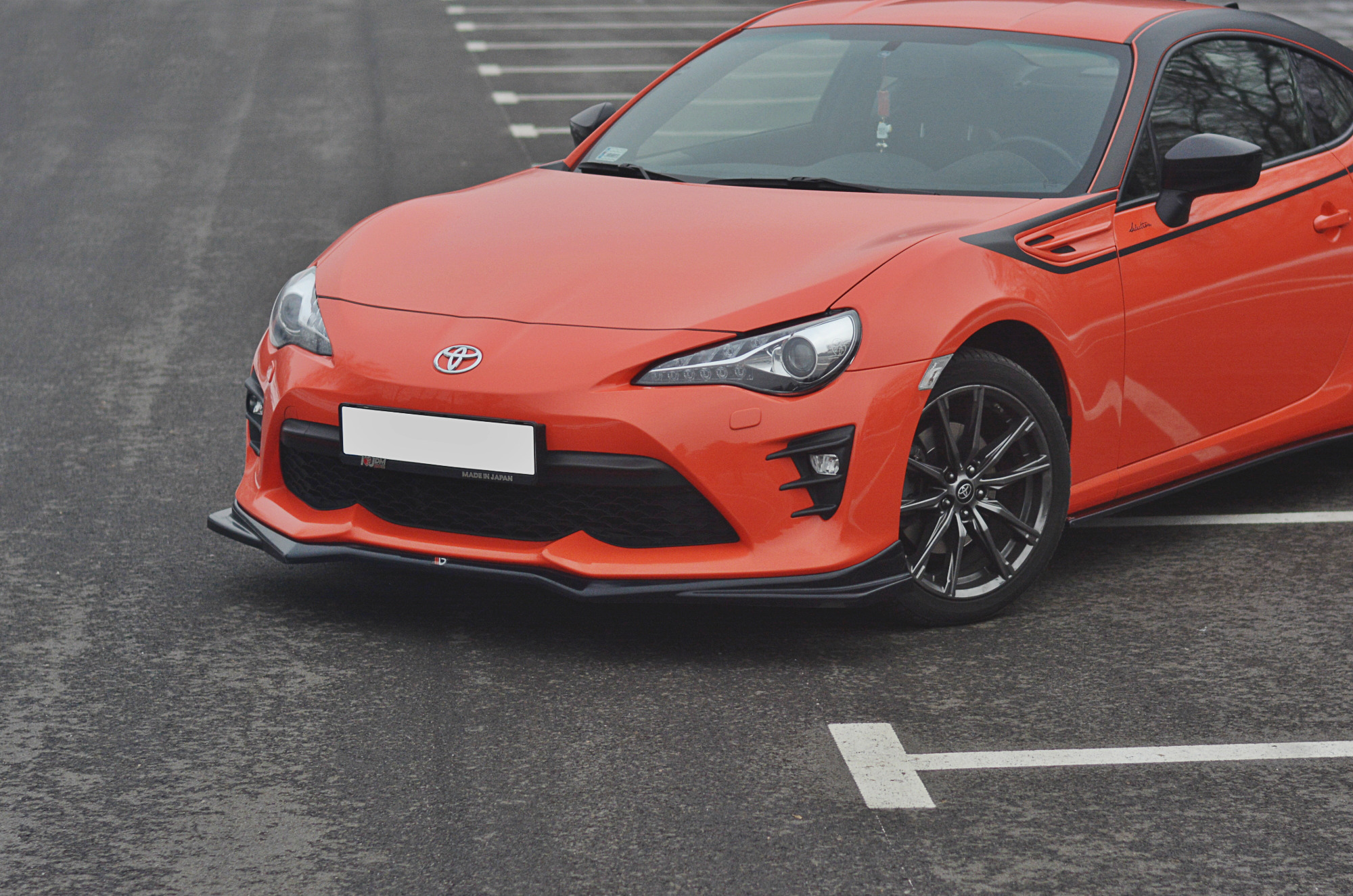 FRONT SPLITTER V.2 TOYOTA GT86 FACELIFT - 2