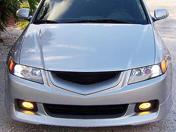 HONDA ACCORD EU 03-05 (CM/CL7/9) MUGEN STYLE GRILL FRP