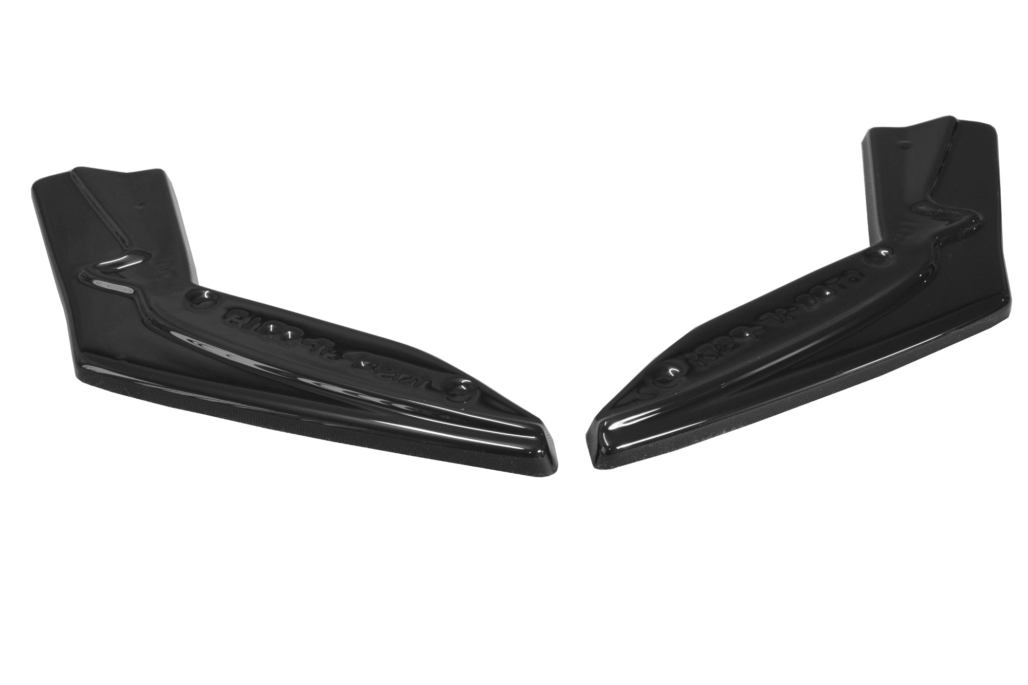 REAR SIDE SPLITTERS V.1 TOYOTA GT86 FACELIFT - 5