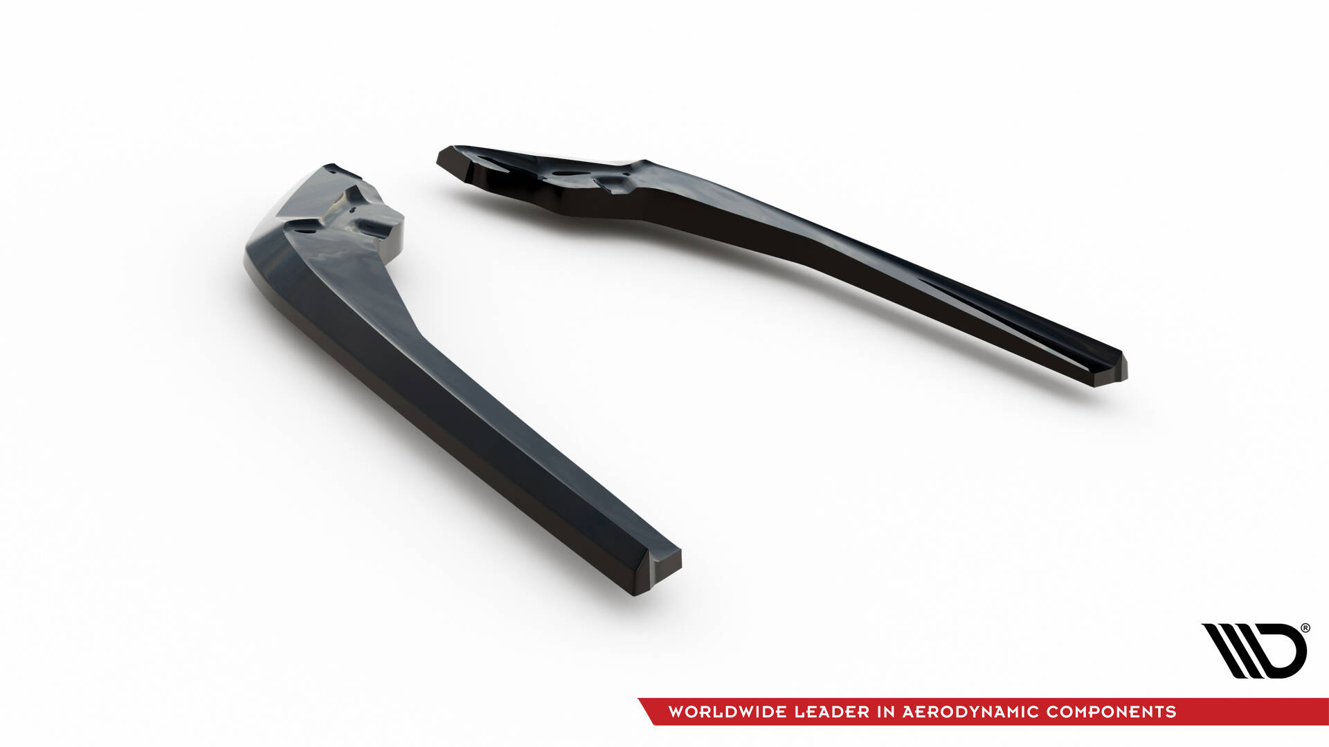Rear Side Splitters V.2 Subaru WRX STI Mk1 - 8