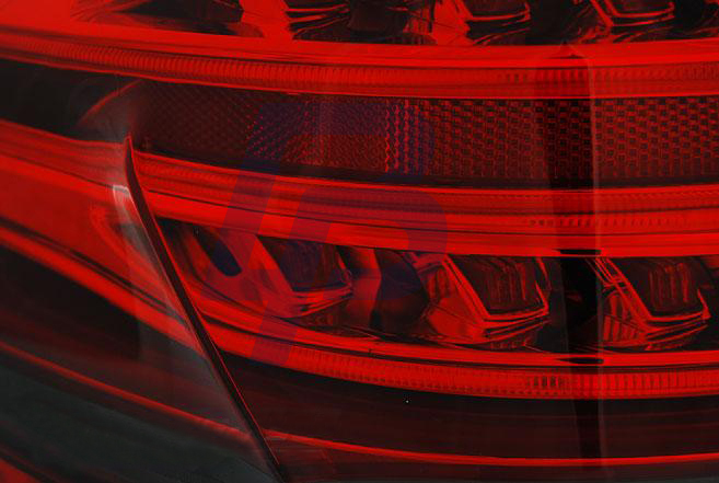 MERCEDES W212 E-CLASS 09-13  RED SMOKE LED TAILLIGHTS - 2