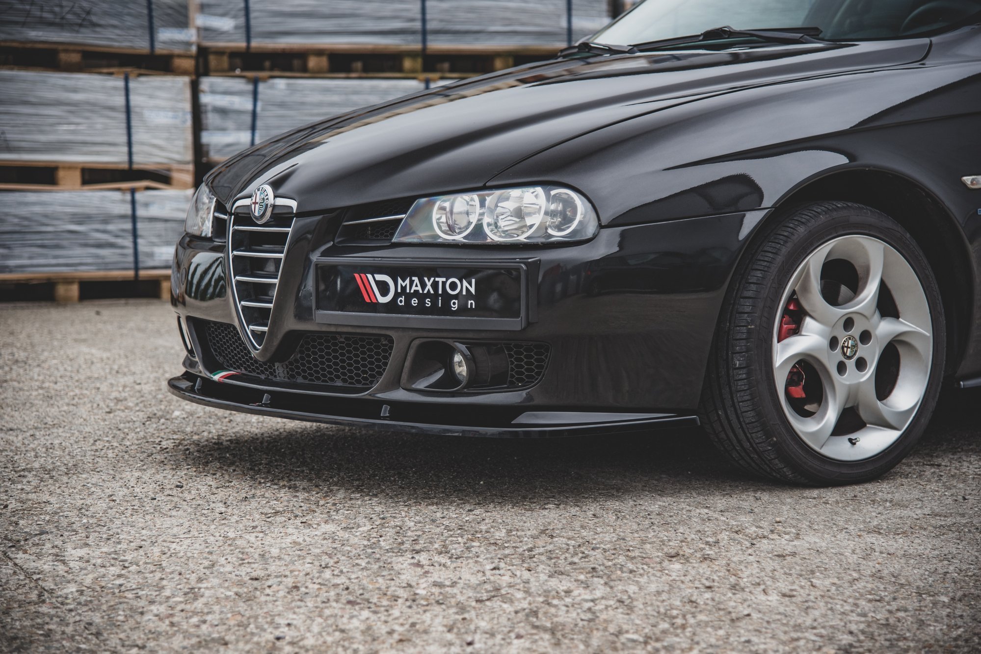 Front Splitter Alfa Romeo 156 Facelift (2003-2006) - 5