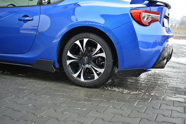 Racing Rear Side Splitters Subaru BRZ Facelift (2017-2020) - 3
