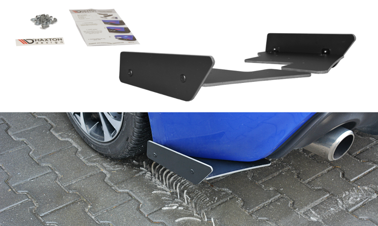 Racing Rear Side Splitters Subaru BRZ Facelift (2017-2020)
