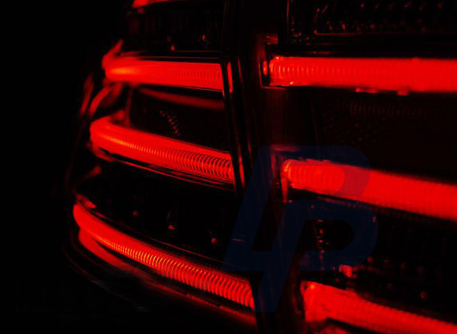 MERCEDES W212  E-CLASS 09-13  RED WHITE LED TAILLIGHTS - 4