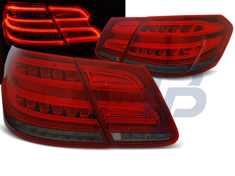 MERCEDES W212  E-CLASS 09-13  RED WHITE LED TAILLIGHTS - 2