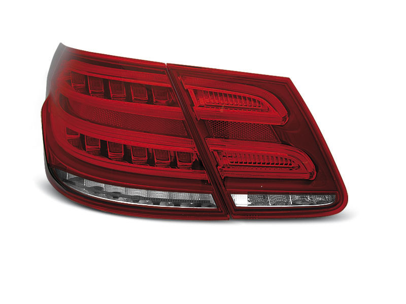 MERCEDES W212  E-CLASS 09-13  RED WHITE LED TAILLIGHTS
