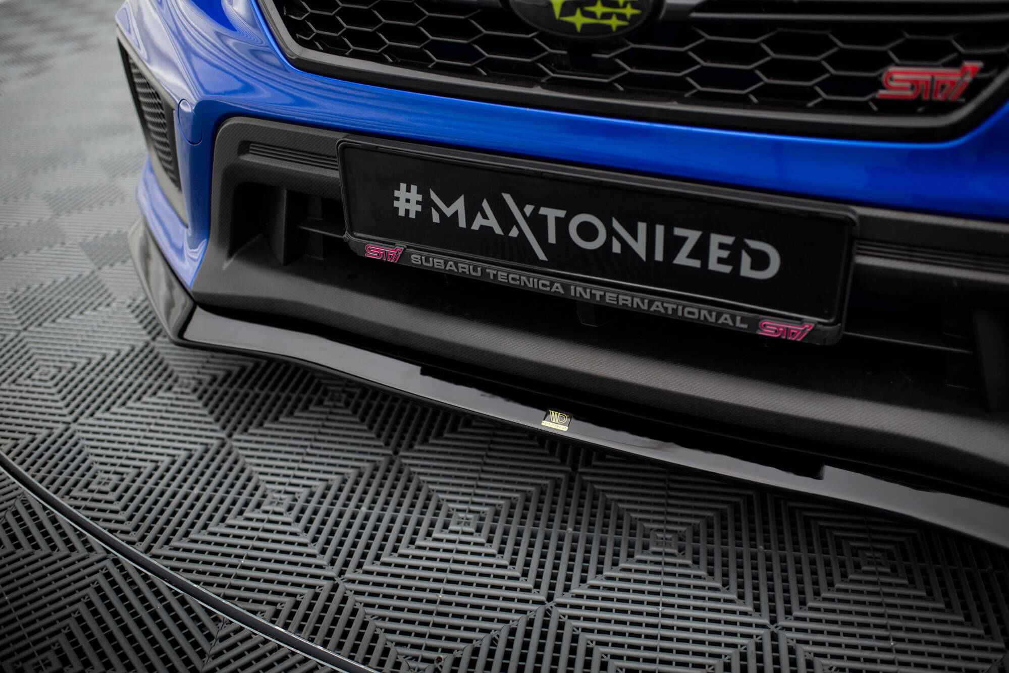 Front Splitter V.1 Subaru WRX STI Mk1 Facelift - 3