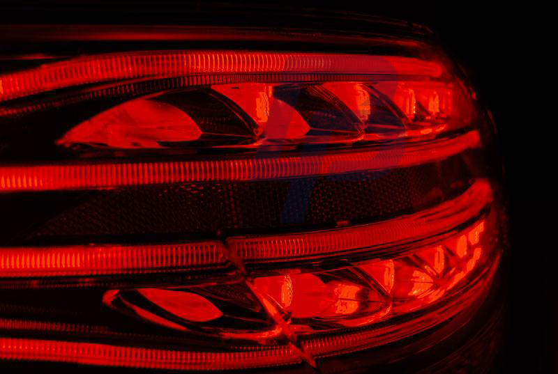 MERCEDES W212  E-CLASS 09-13  RED WHITE LED TAILLIGHTS - 3