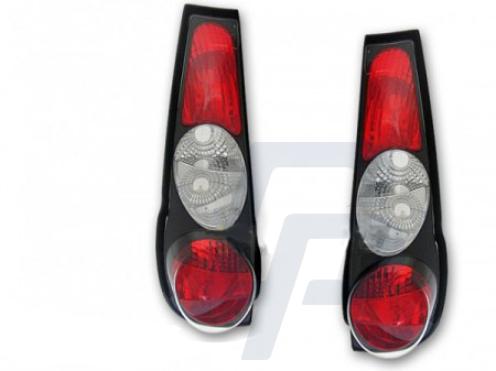 TAILLIGHTS FIAT PUNTO 1 11.93-09.99 BLACK