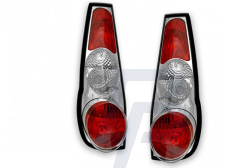 TAILLIGHTS FIAT PUNTO 1 11.93-09.99 CHROME