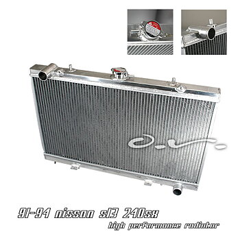 NISSAN S13 89-94 SR20DET ALUMINIUM SIX-PERFORMANCE RADIATOR