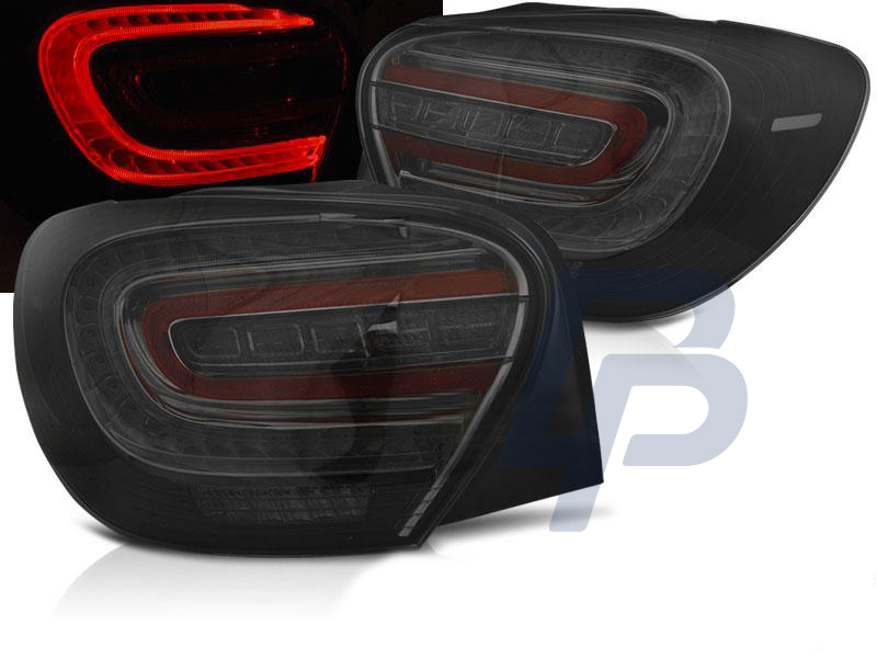 MERCEDES W212  E-CLASS 09-13  SMOKE LED TAILLIGHTS - 2