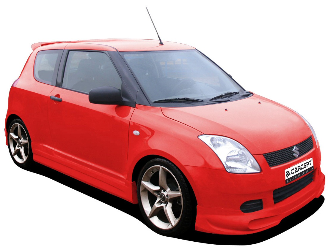 SUZUKI SWIFT 05+ (NO FACELIFT) FRONT BUMPERLIP [CARCEPT]