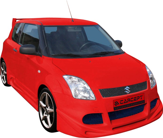 SUZUKI SWIFT 05+ EXTREME FRÄMRE STÖTFÅNGARE [CARCEPT]