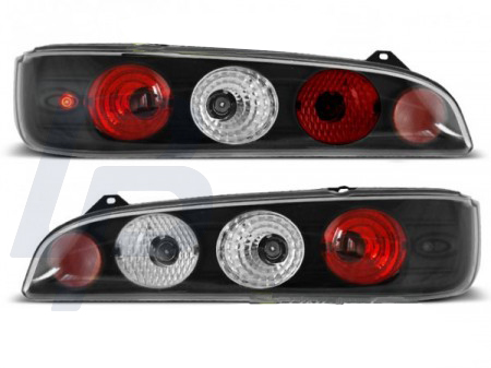 TAILLIGHTS FIAT SEICENTO 600 98-10 BLACK