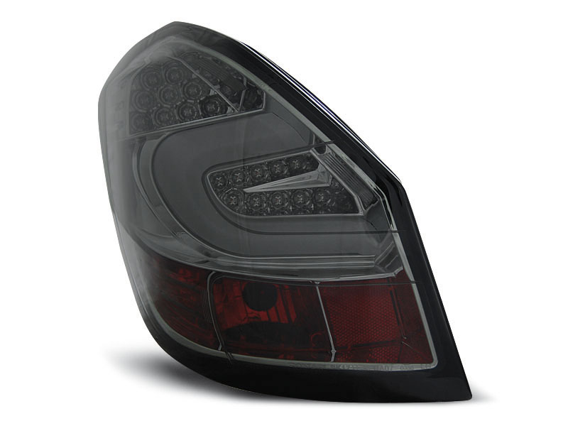 SKODA FABIA II 07- 06.14 SMOKE LED TAILLIGHTS BAR