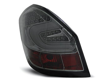 SKODA FABIA II 07- 06.14 SMOKE LED TAILLIGHTS BAR
