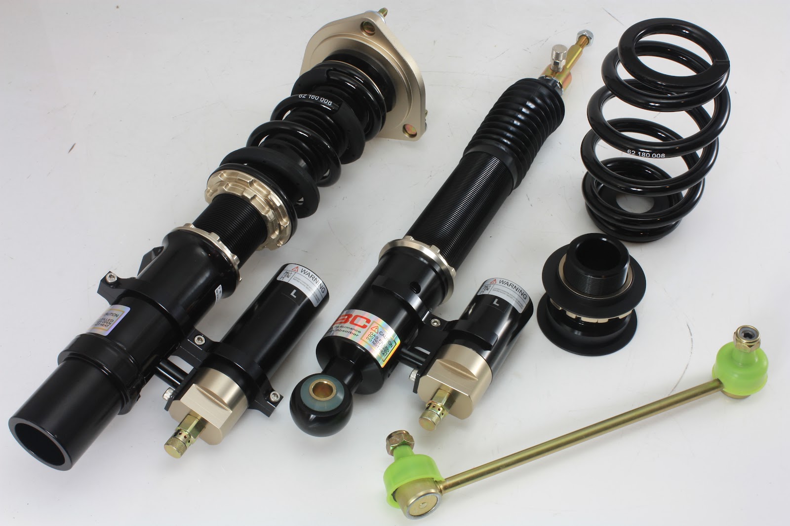 BC RACING ER COILOVER KIT FOR VOLKSWAGEN GOLF V (GTI,TDI) (STRUT 54.5MM, EXC 1.6L) MK5/V5 PQ35 2005–2009 - 7