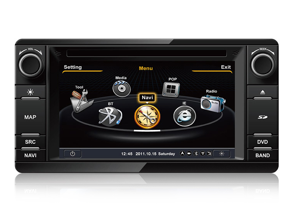 MITSUBISHI OUTLANDER 2012 6.2" MODELLANPASSAD ANDROID HUVUDENHET