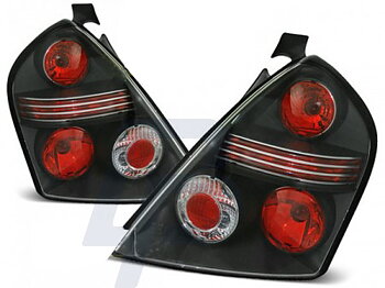 TAILLIGHTS FIAT STILO 10.01-07 3D BLACK