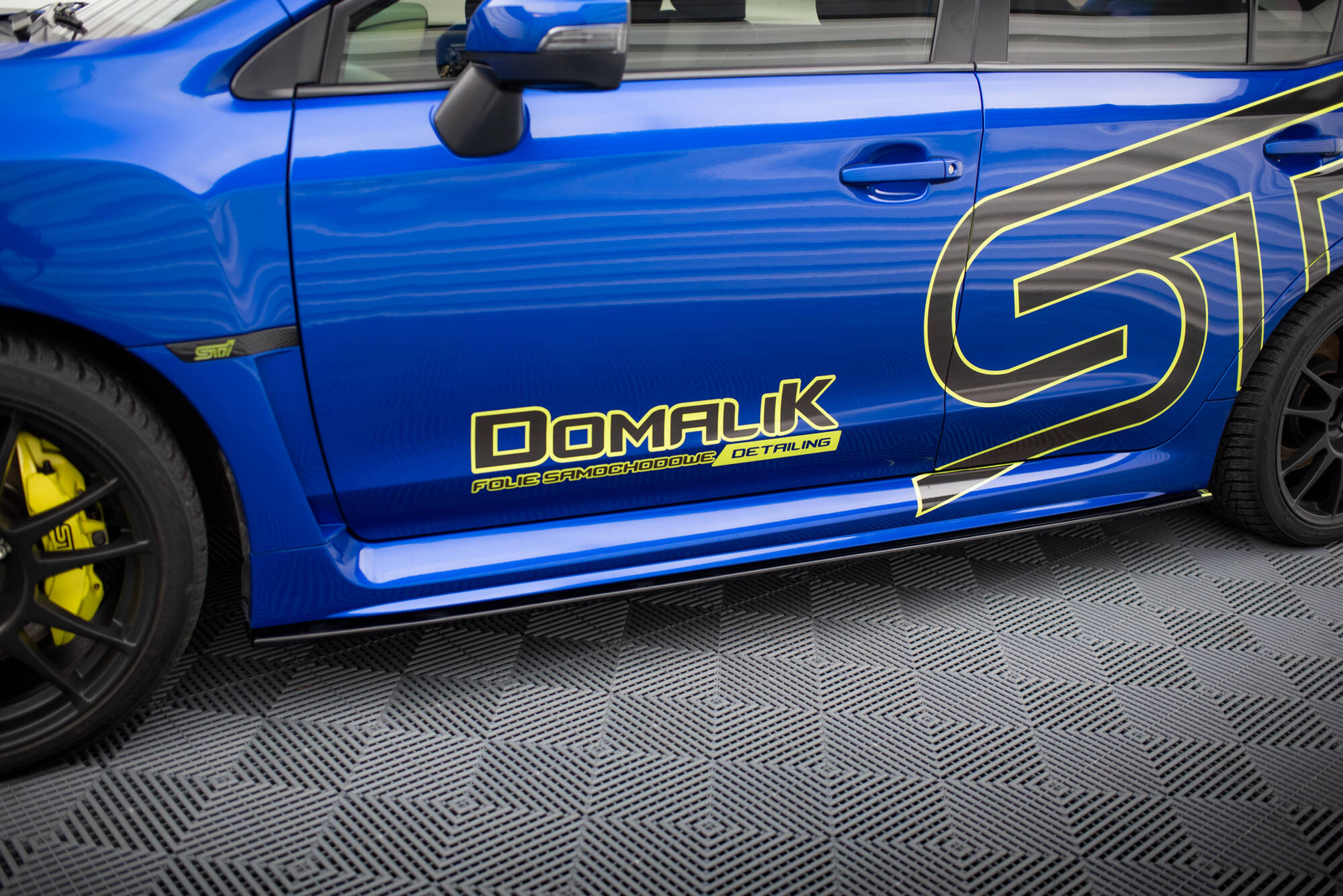 Side Skirts Diffusers V.2 Subaru WRX STI Mk1 - 3