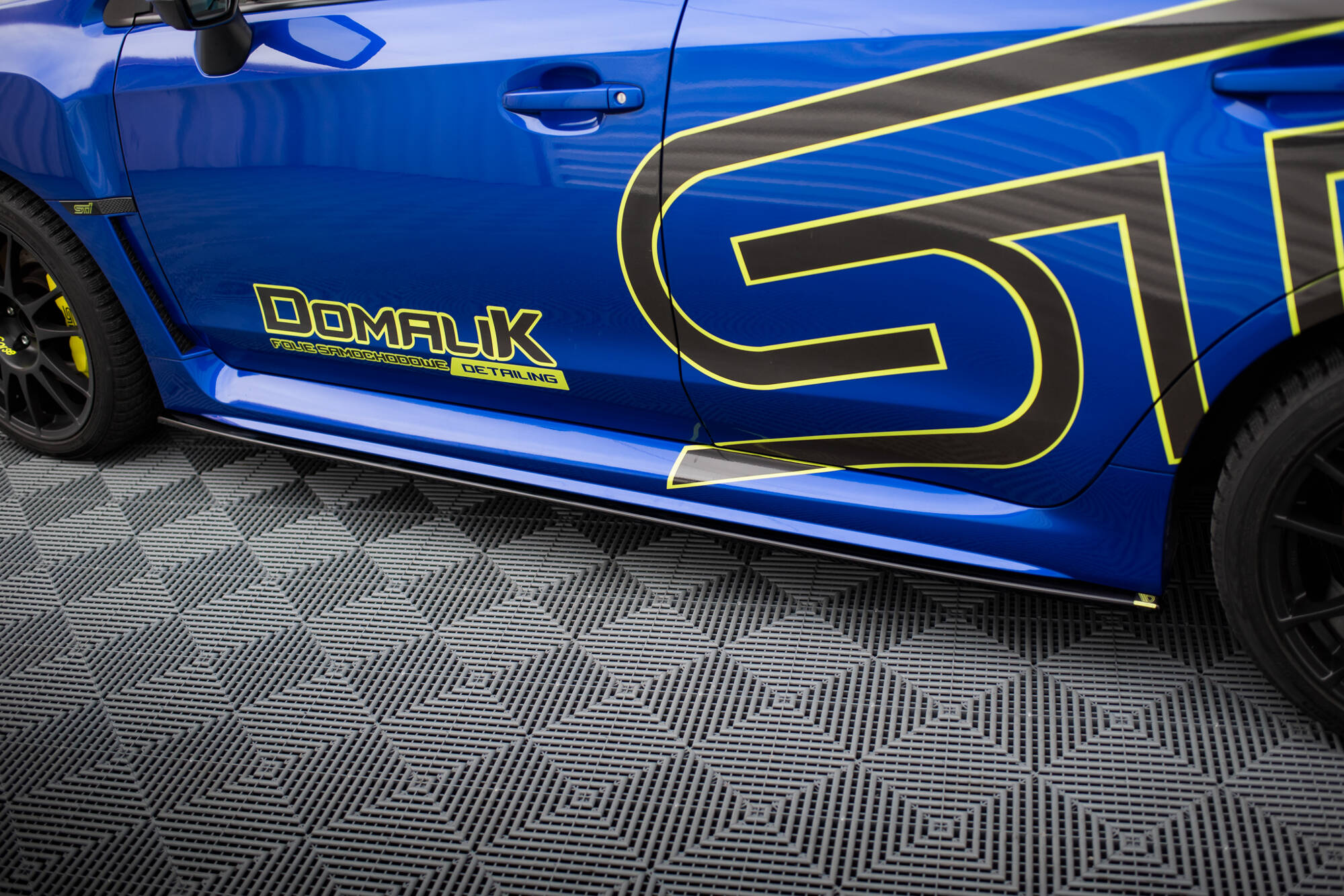 Side Skirts Diffusers V.2 Subaru WRX STI Mk1 - 4