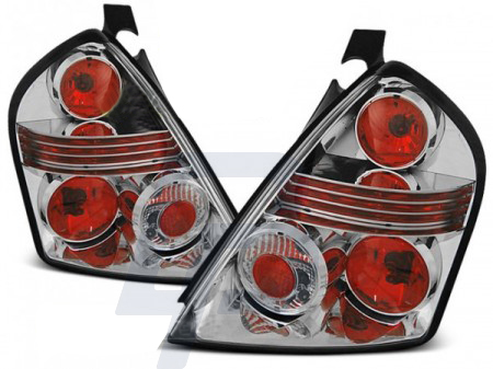 TAILLIGHTS FIAT STILO 10.01-07 3D CHROME